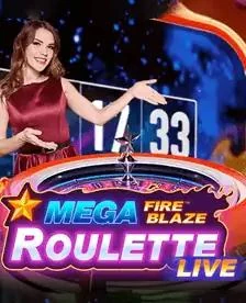 mega fire blaze roulette live